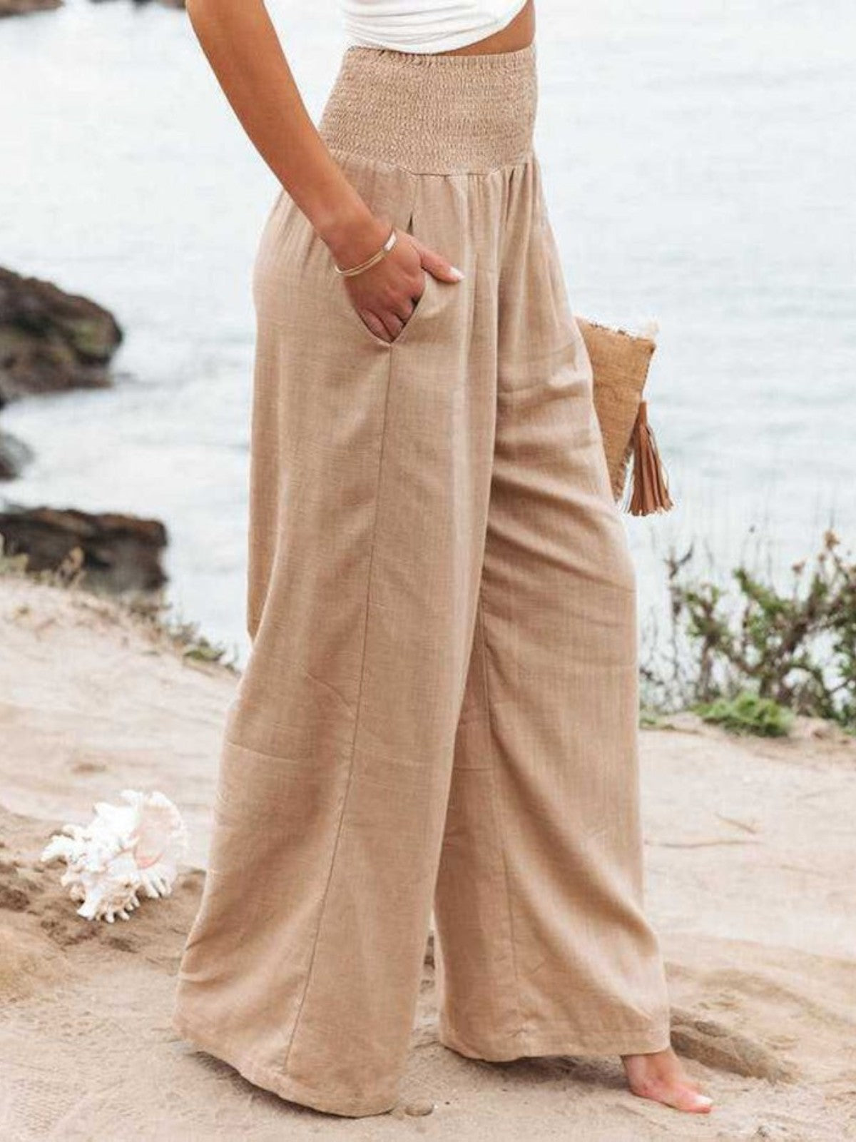 THALIORA – PANTALONES REMI A Pierna Larga