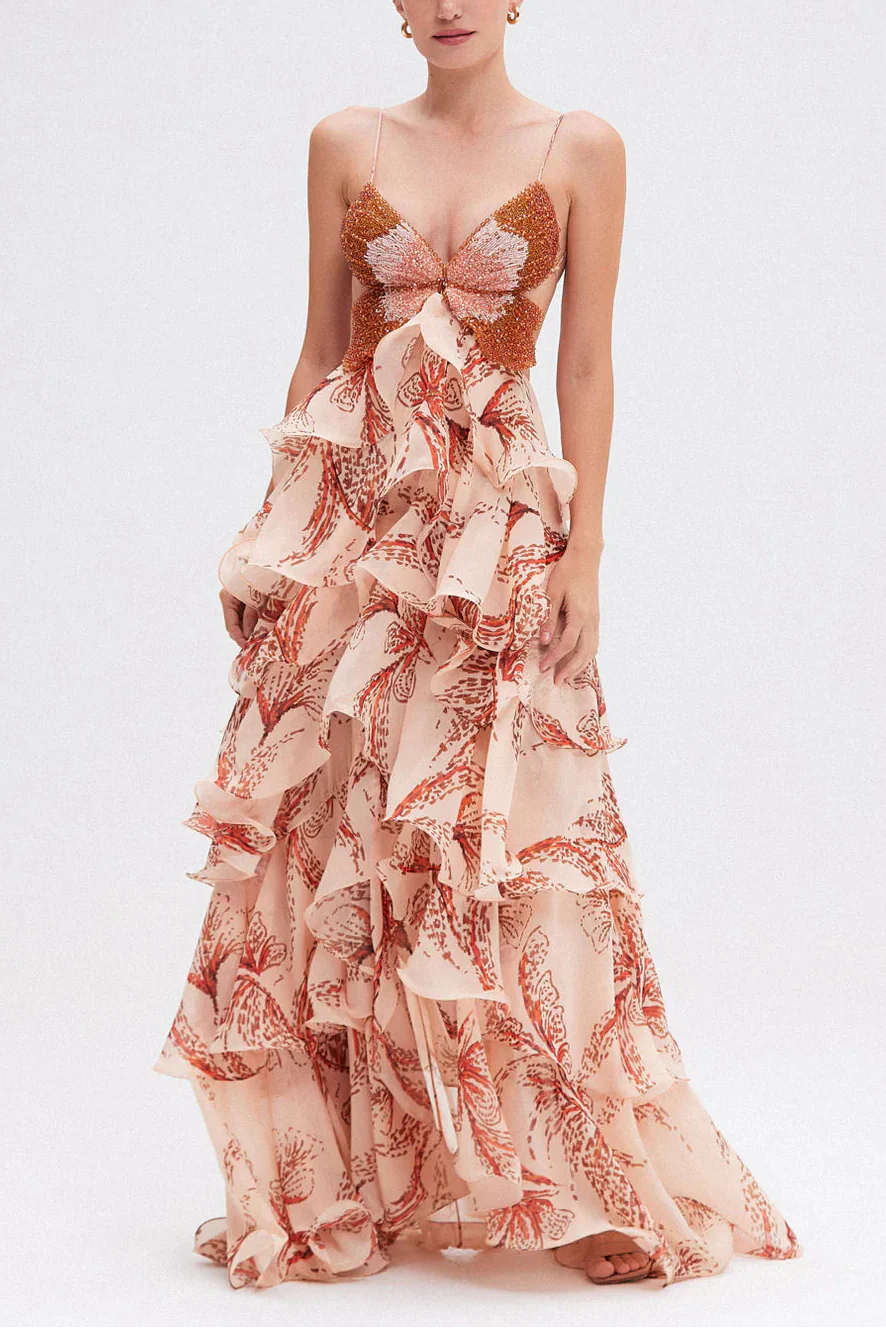 Nahia | Vestido con Volantes