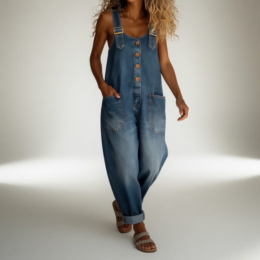 Salopette de Denim Bertille