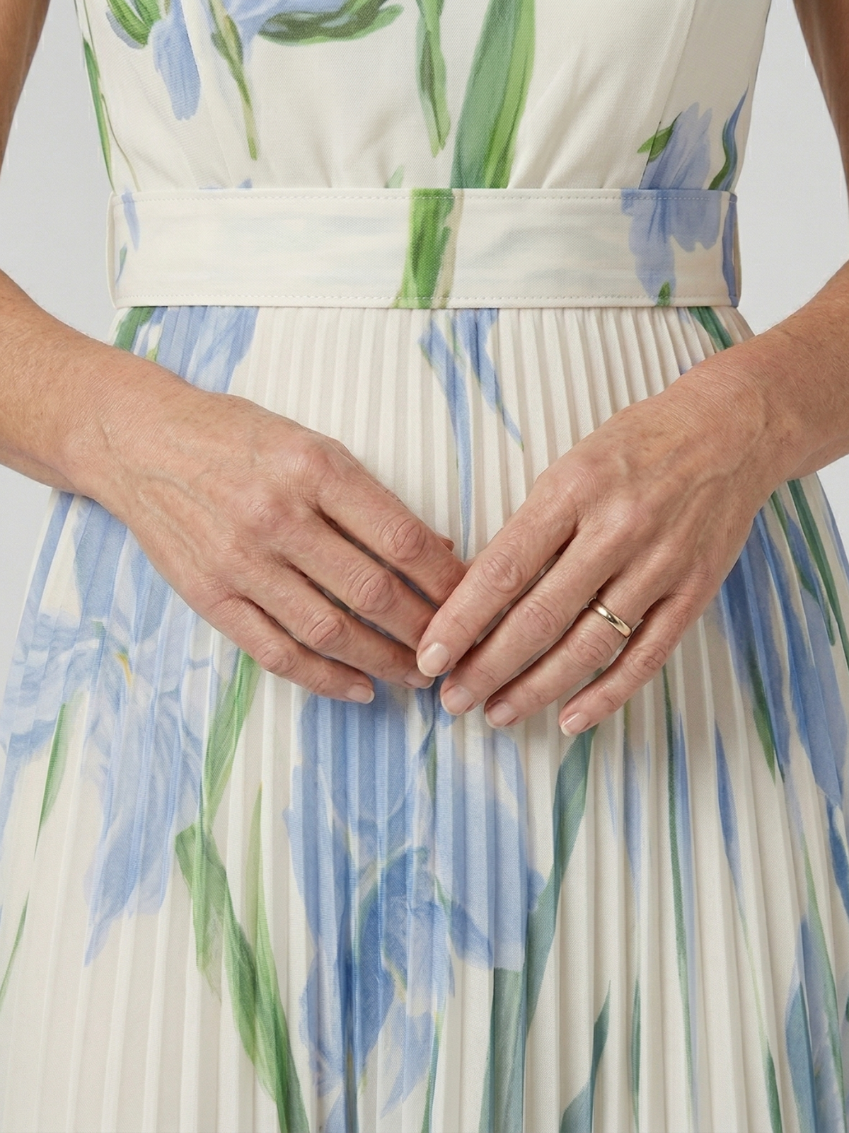 Vestido Maxi A-Line Floral Harper
