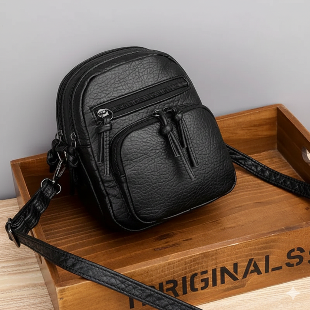 Sara™ | Bolsa de cuero Simplicidad
