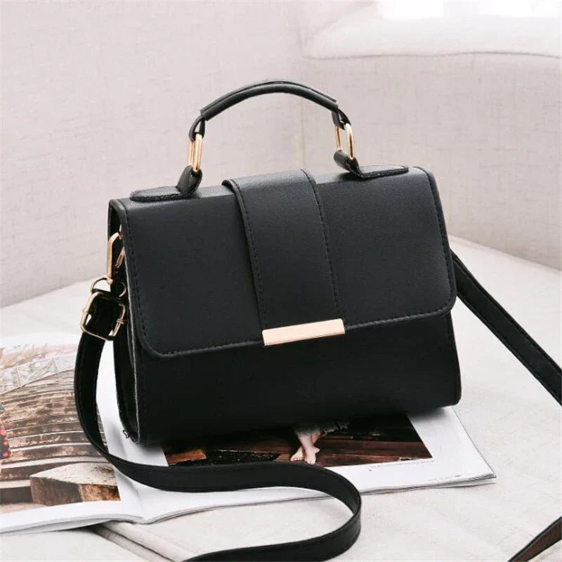 Bolso de Hombro Chic Retro para Mujeres - Cuero PU de Alta Calidad