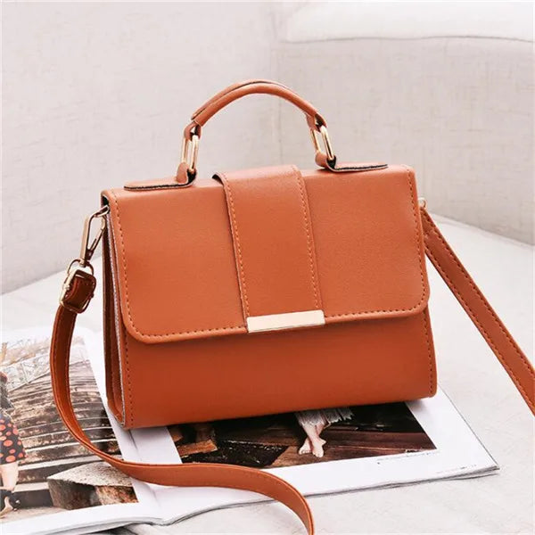 Bolso de Hombro Chic Retro para Mujeres - Cuero PU de Alta Calidad