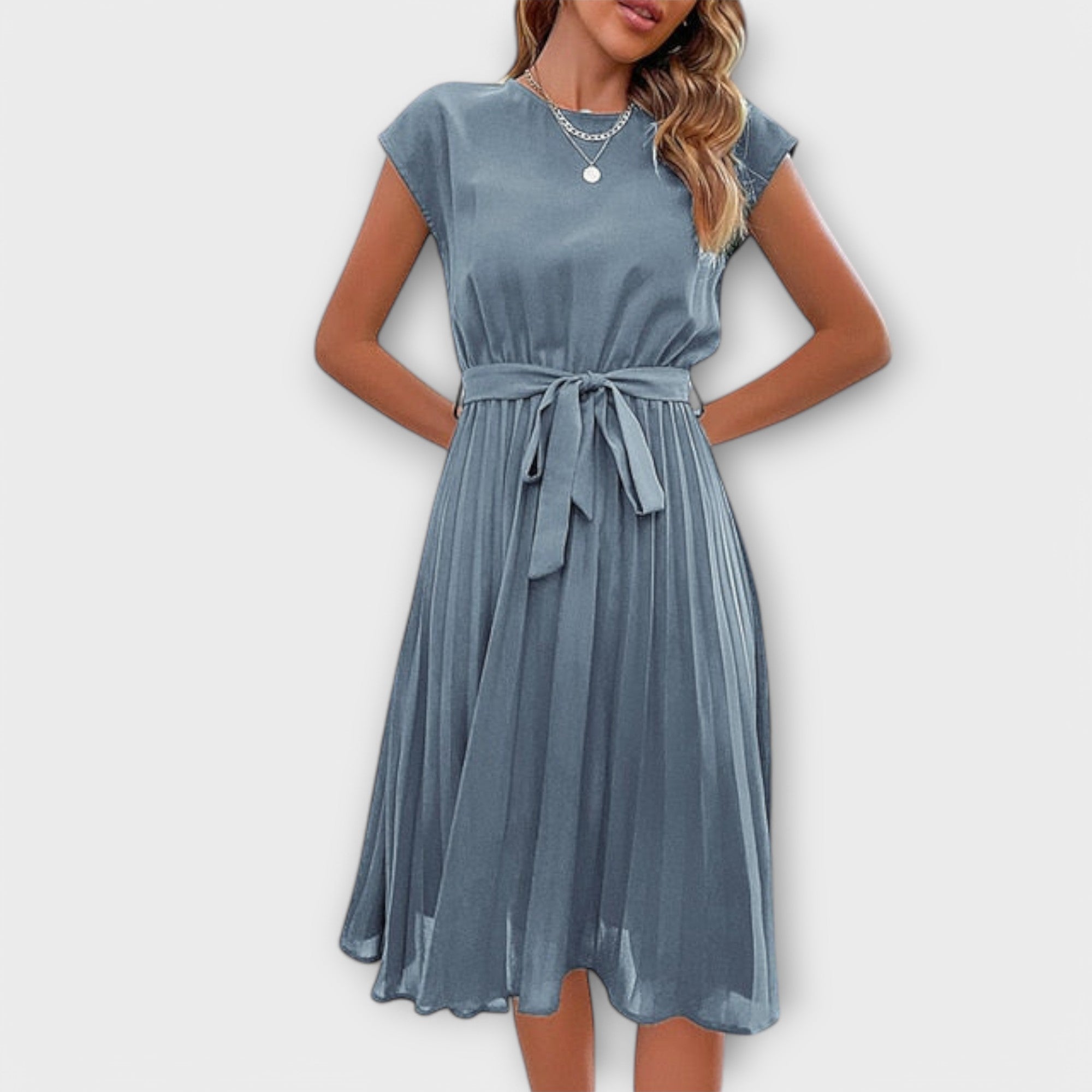 Claire | Vestido Plisado Casual