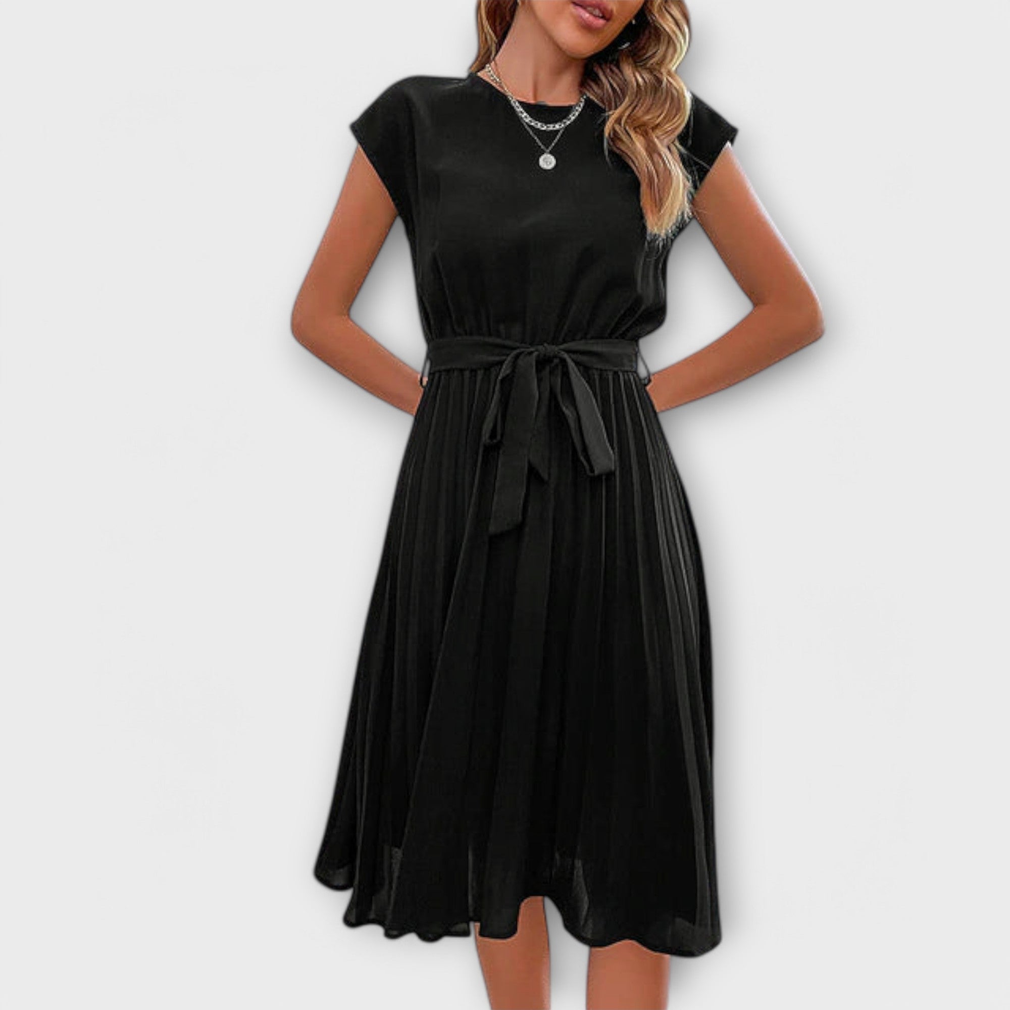 Claire | Vestido Plisado Casual