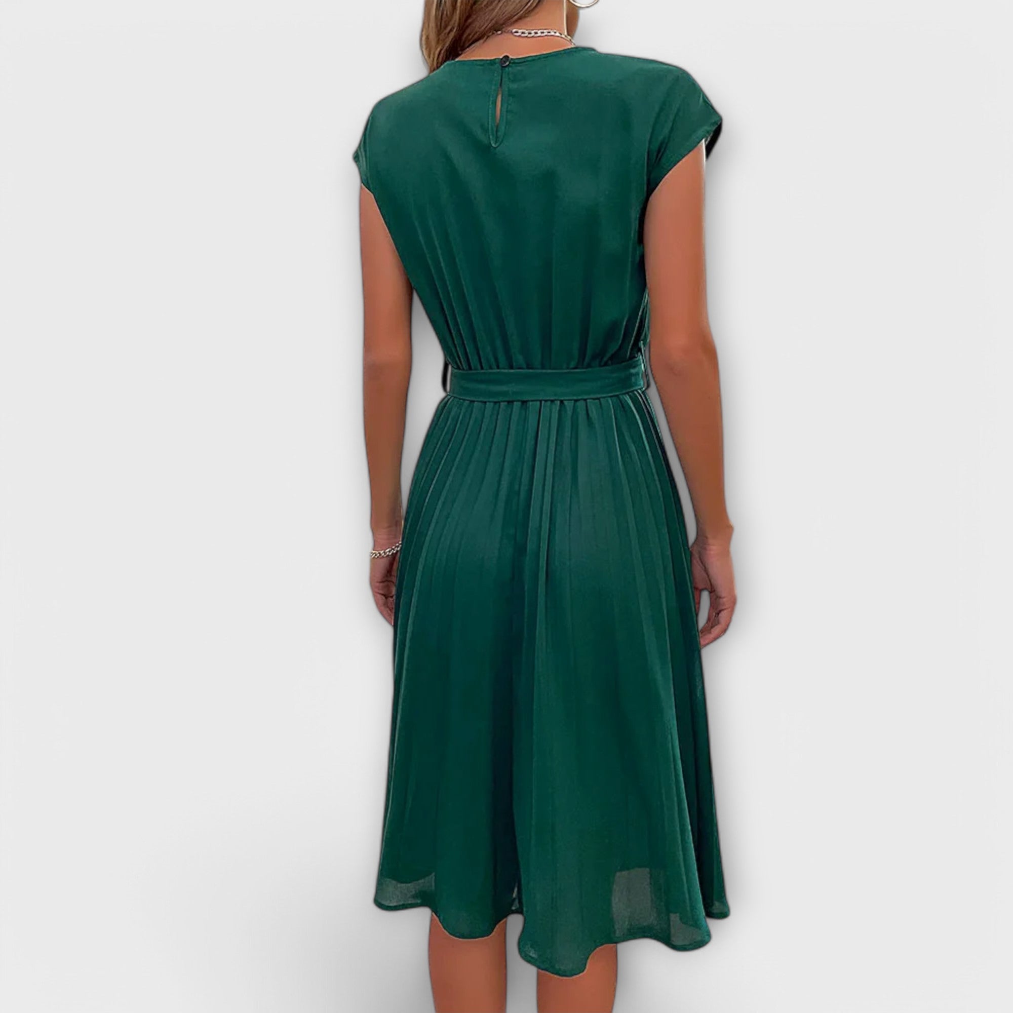 Claire | Vestido Plisado Casual