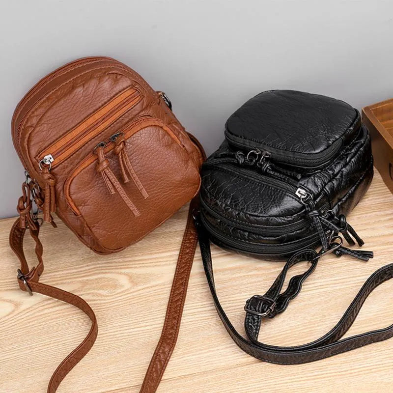 Sara™ | Bolsa de cuero Simplicidad