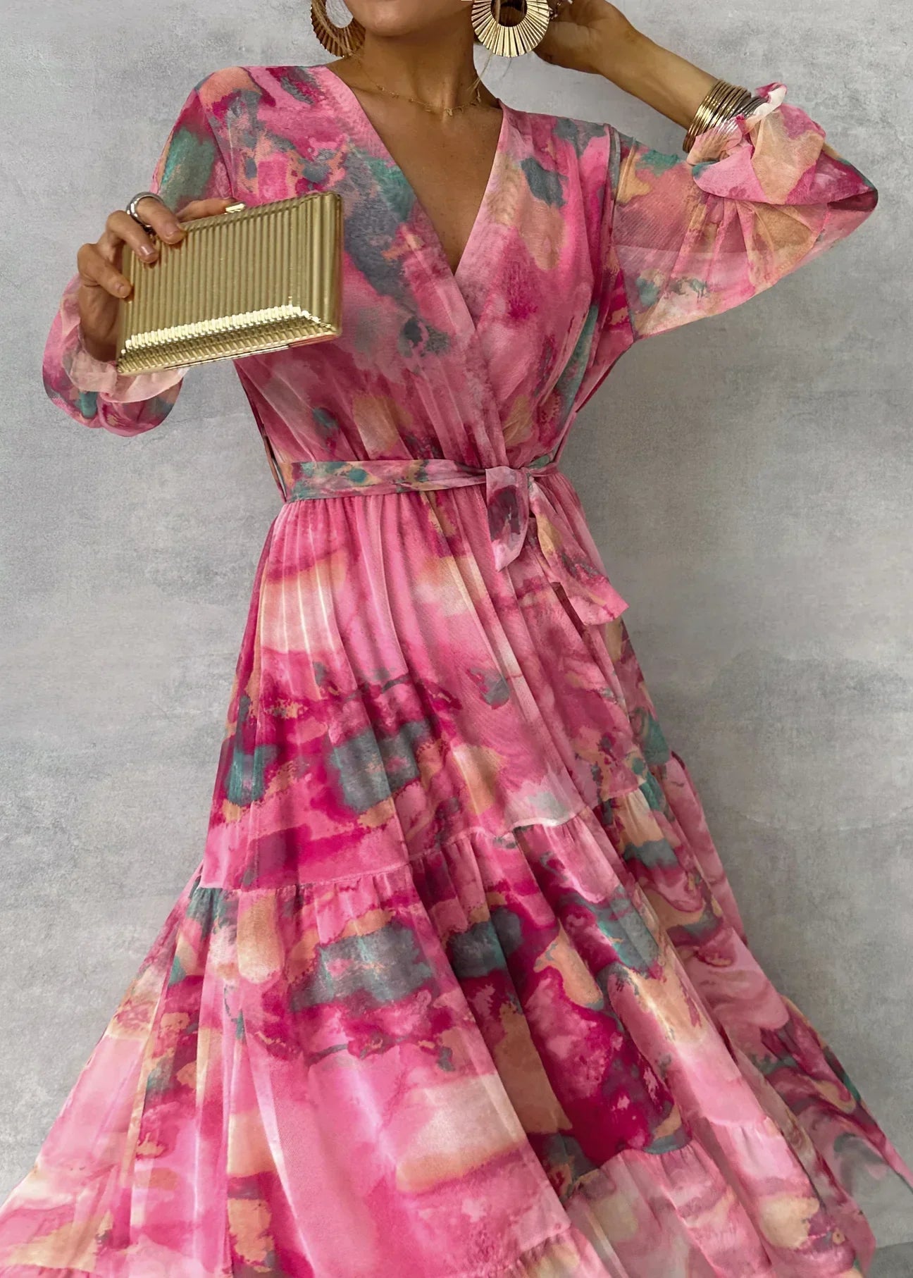Hazel™ | Vestido Floral Envolvente