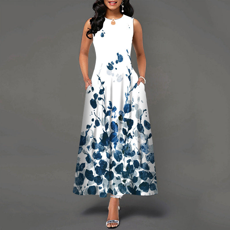Bianca™ - Vestido Casual Sin Mangas con Falda Acampanada