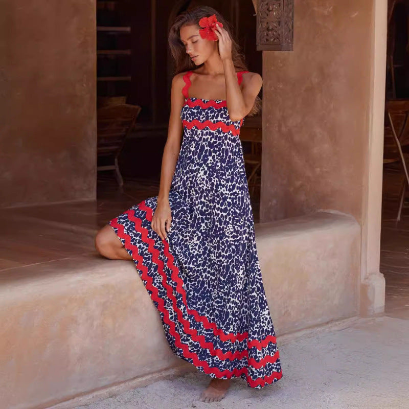 Ashly™ - Vestido Maxi de Cuello Slash Boho