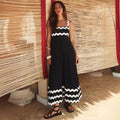 Ashly™ - Vestido Maxi de Cuello Slash Boho