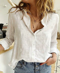Aurélie™ — Blusa de algodón elegante con estilo natural