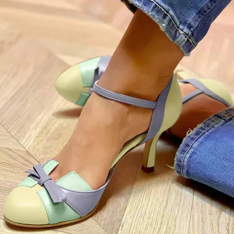 ELANA | Elegante Décolleté con Tacón Alto y Absoluto Confort