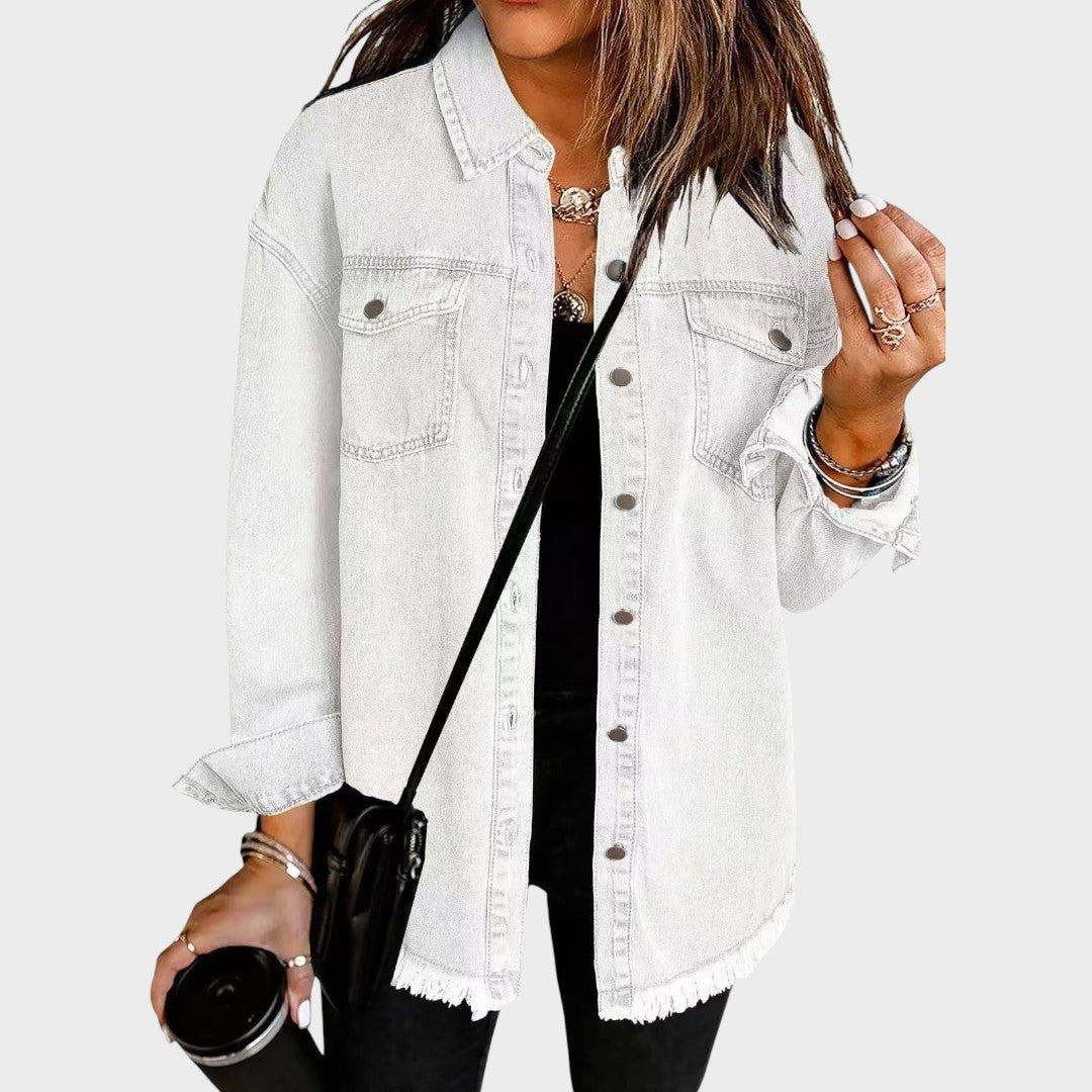 Morgana | Camisa Estilo Chaqueta Vaquera