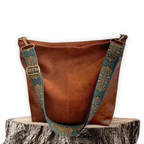 Marian™ | Bolso de hombro de cuero vintage