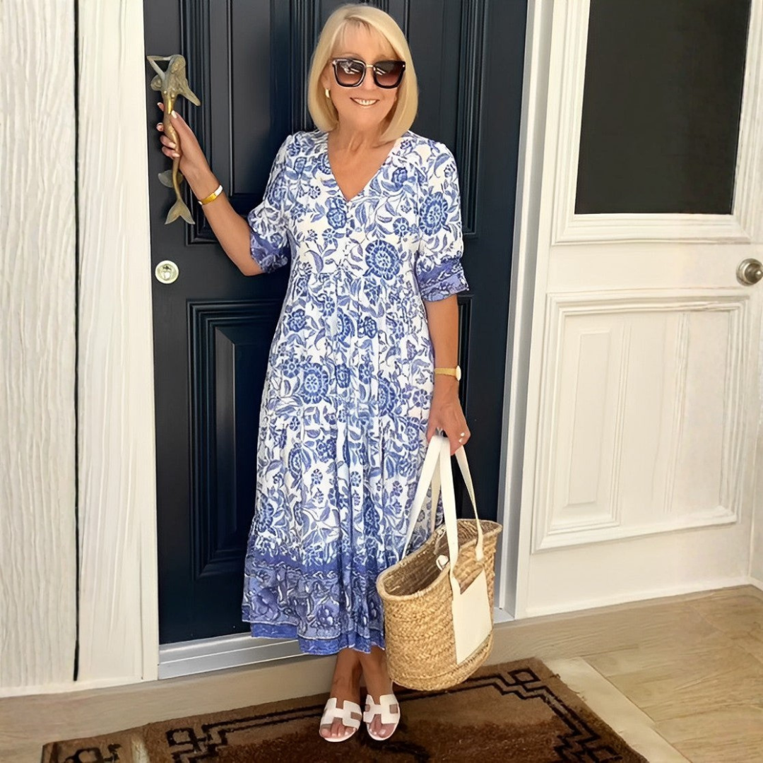 Madison – Vestido fluido ligero con efecto favorecedor