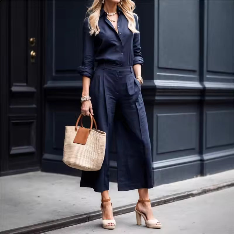 Noor™ || Conjunto de caída con pantalones