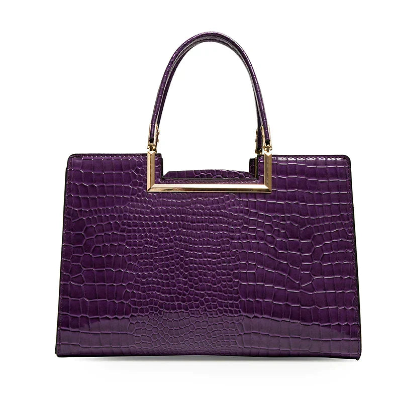 Conjunto de Bolsa y Cartera de Cuero