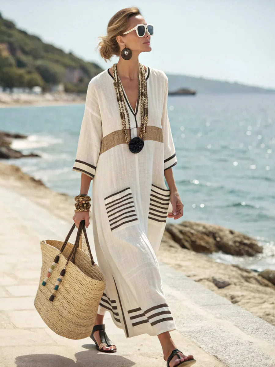 Noor™ | Vestido Maxi de Verano