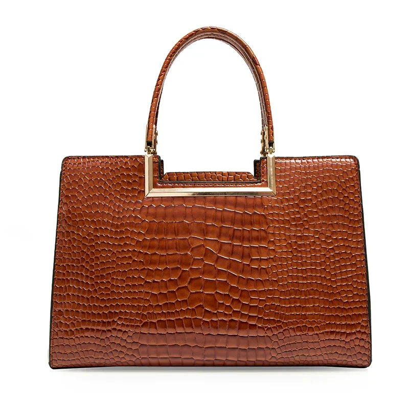 Conjunto de Bolsa y Cartera de Cuero