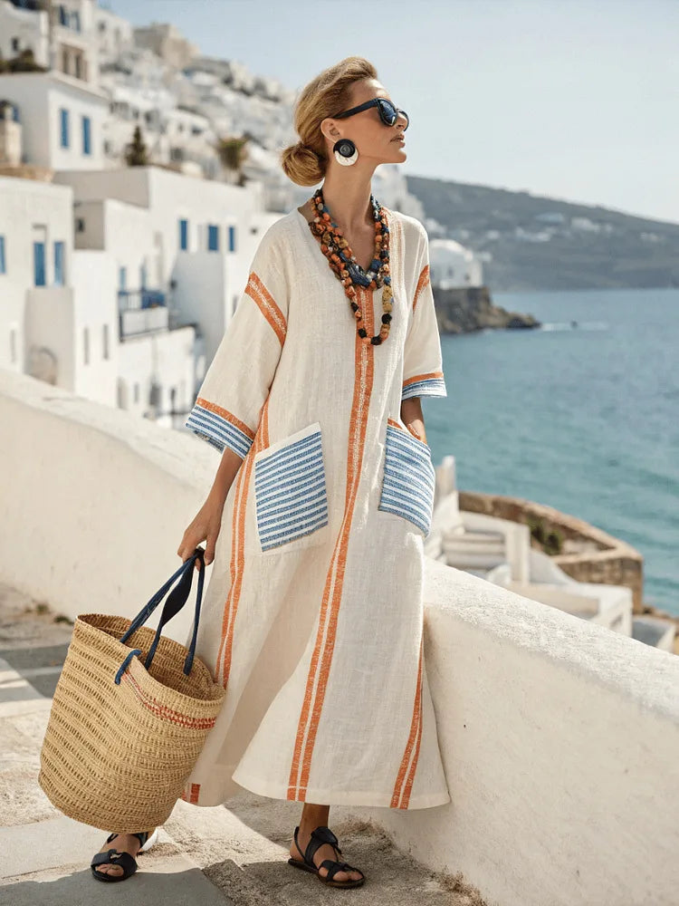 Noor™ | Vestido Maxi de Verano