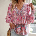 ANIKA I BLUSA DE FLORES ELEGANTE