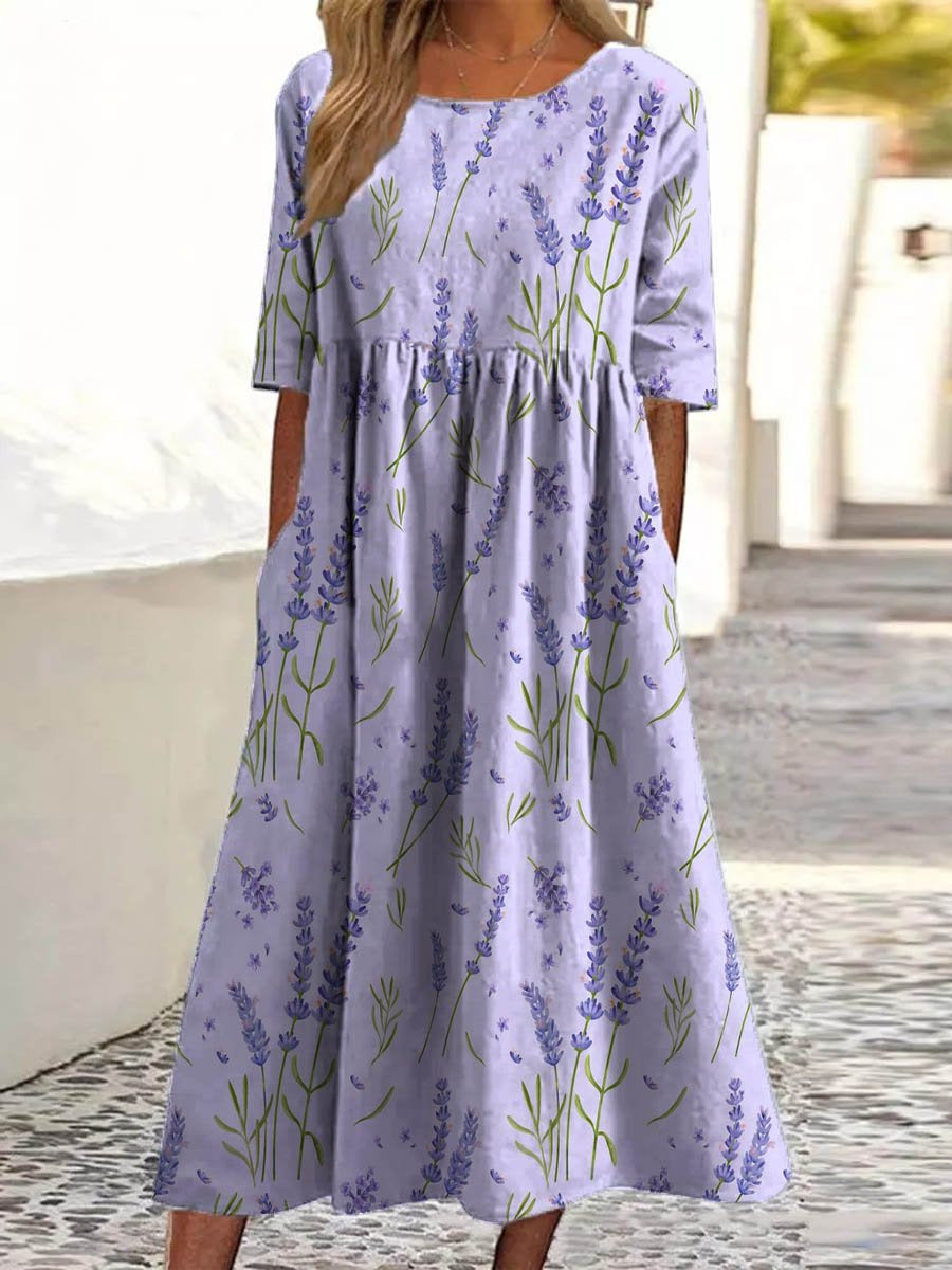 Wendy | Vestido Midi Casual Bordado