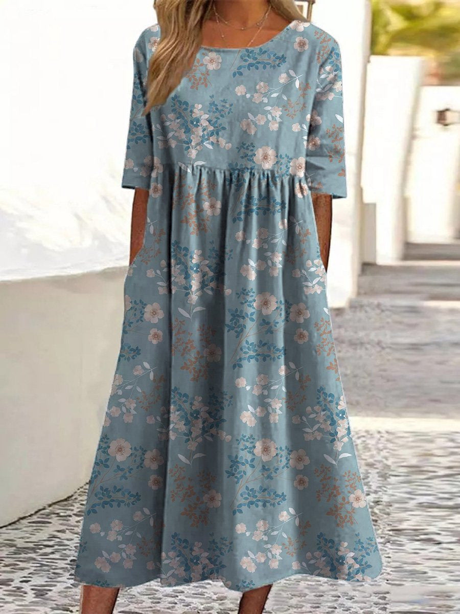 Wendy | Vestido Midi Casual Bordado