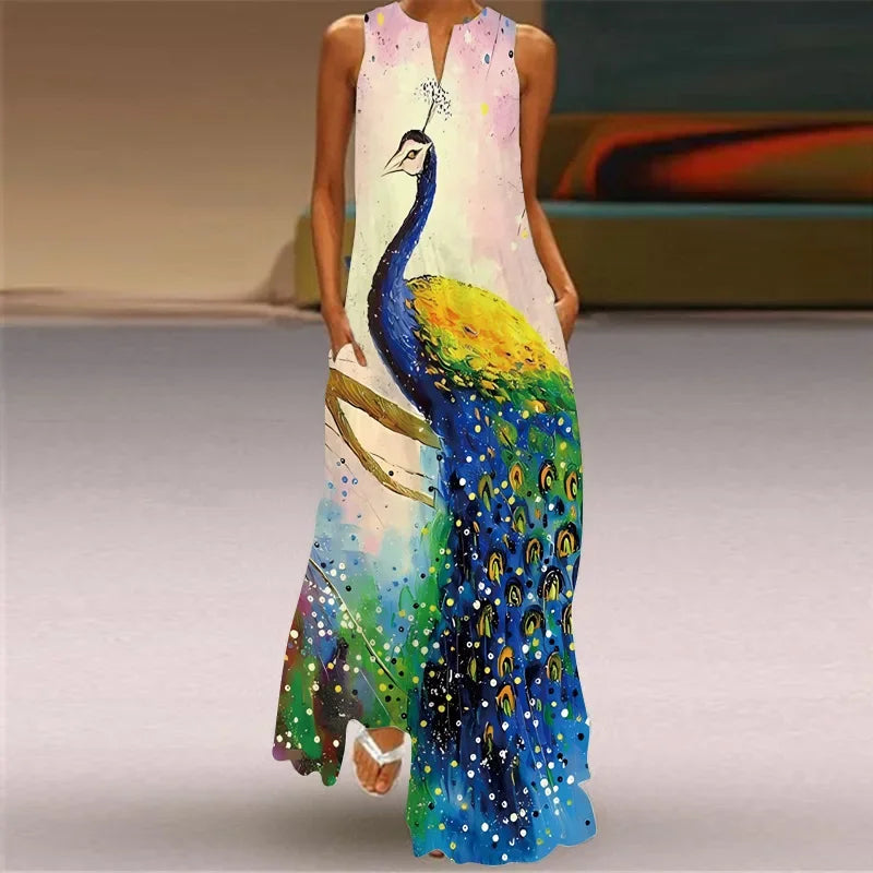 Aurelia™ - Vestido A-Line Butterfly Bloom