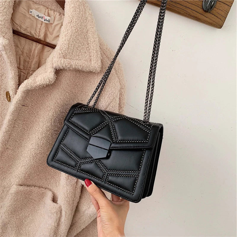 Bolso de Hombro Elegante - Moda en PU Cuero
