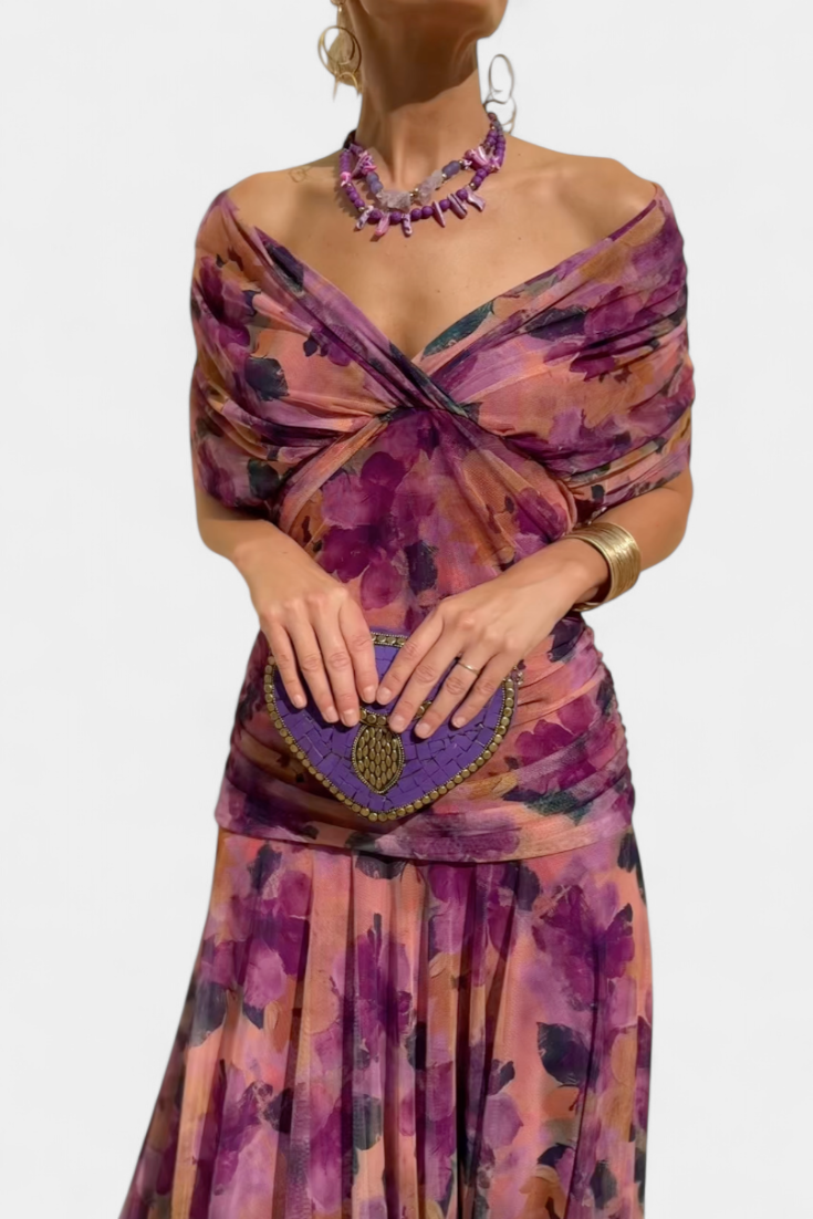 Alondra™ | Vestido Maxi Fluido