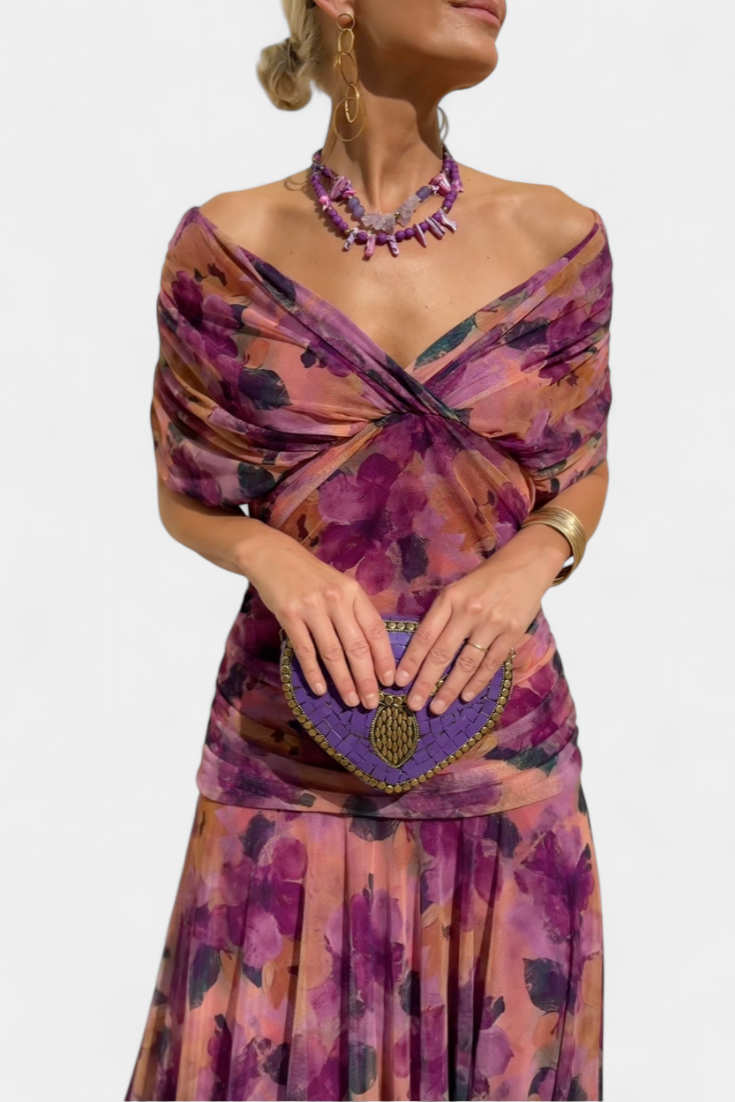 Alondra™ | Vestido Maxi Fluido