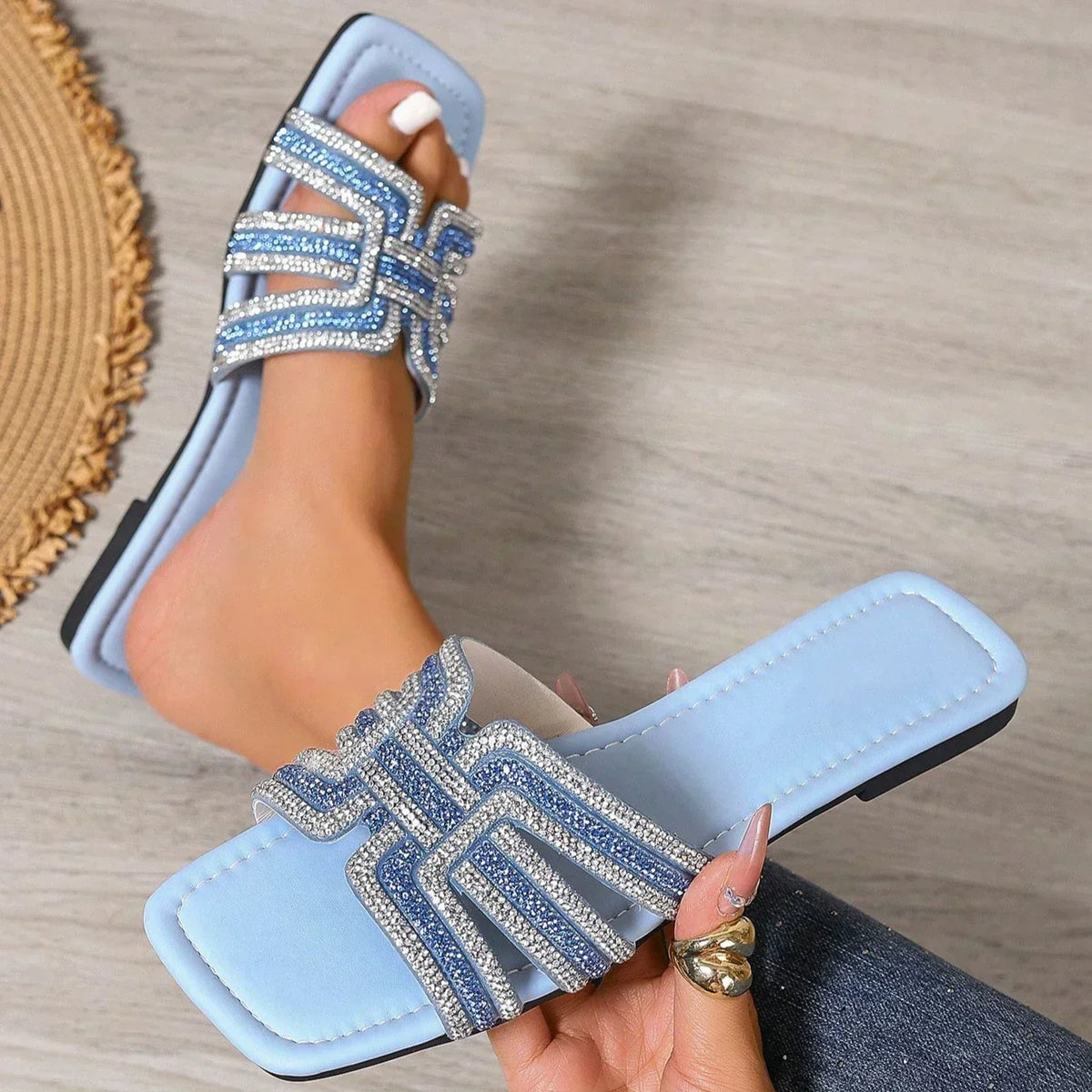 Aria | Sandalias deslizantes