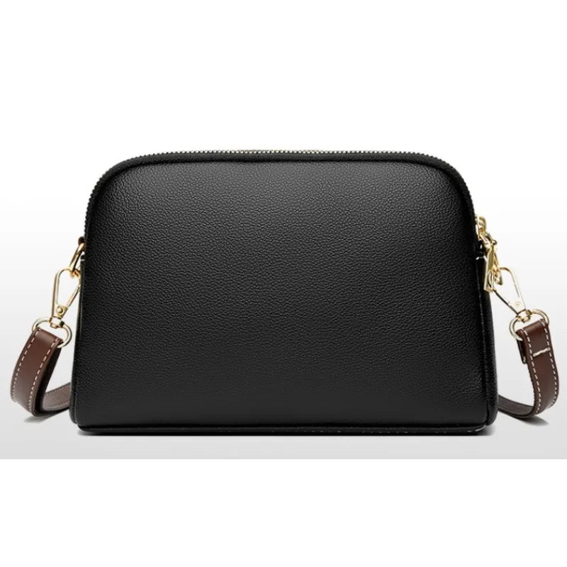 Bolso de Hombro de Cuero de Lujo para Mujeres