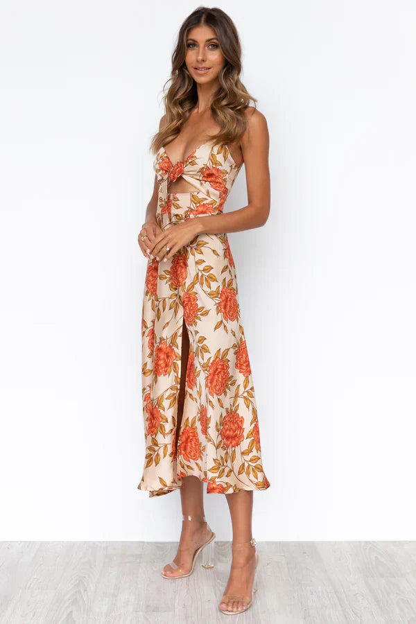 Nikki - Vestido Midi Elegante