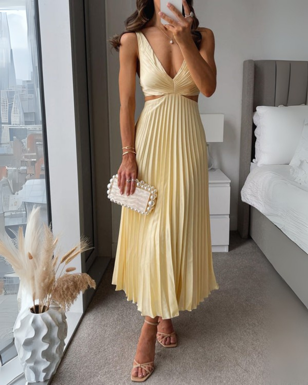 Alice™ | Vestido Radiante con Torcido