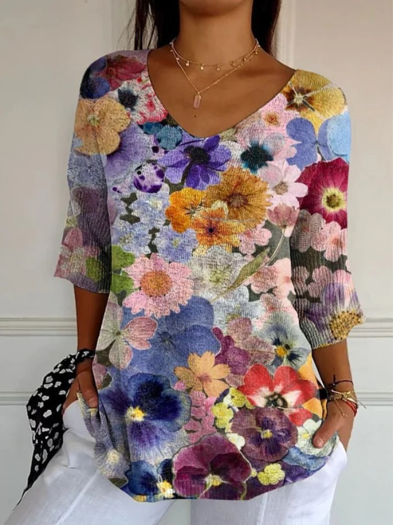 Monique | Top con Flores
