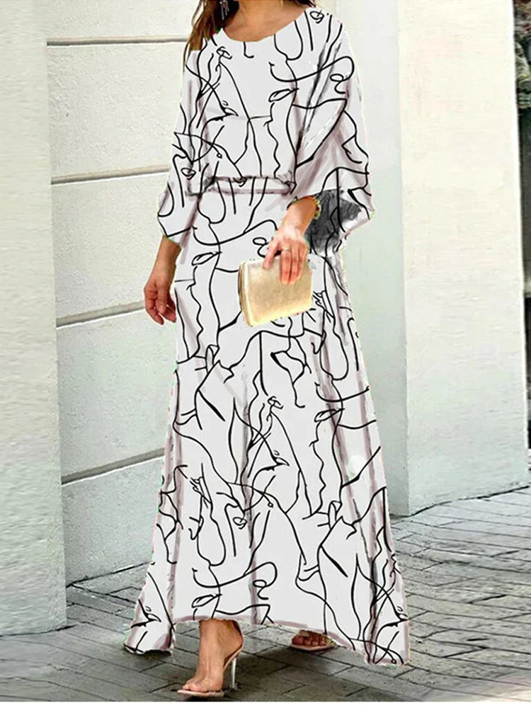 Esther - Conjunto de O-Neck de Otoño a la Moda