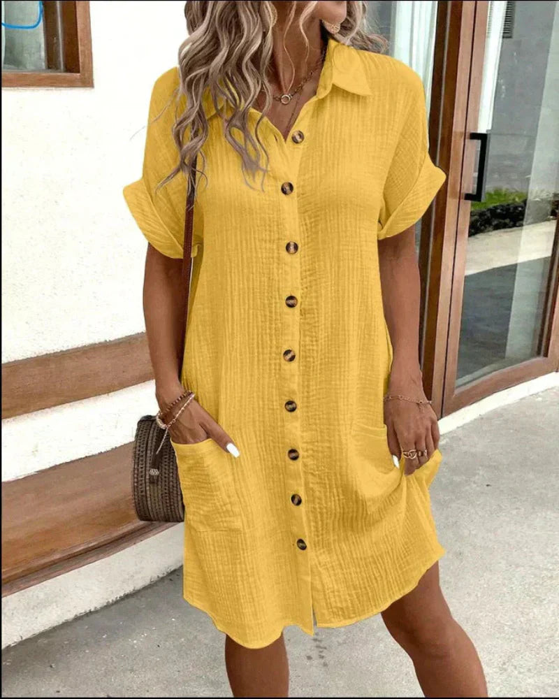 Aria - Vestido Casual Clásico Polo