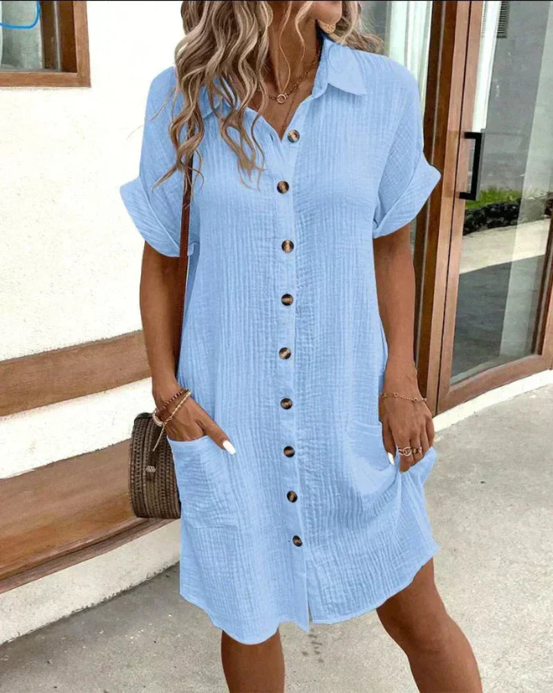 Aria - Vestido Casual Clásico Polo