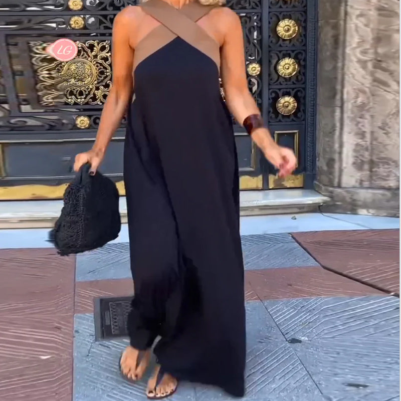Vestido de Cuello Cruzado Serena™