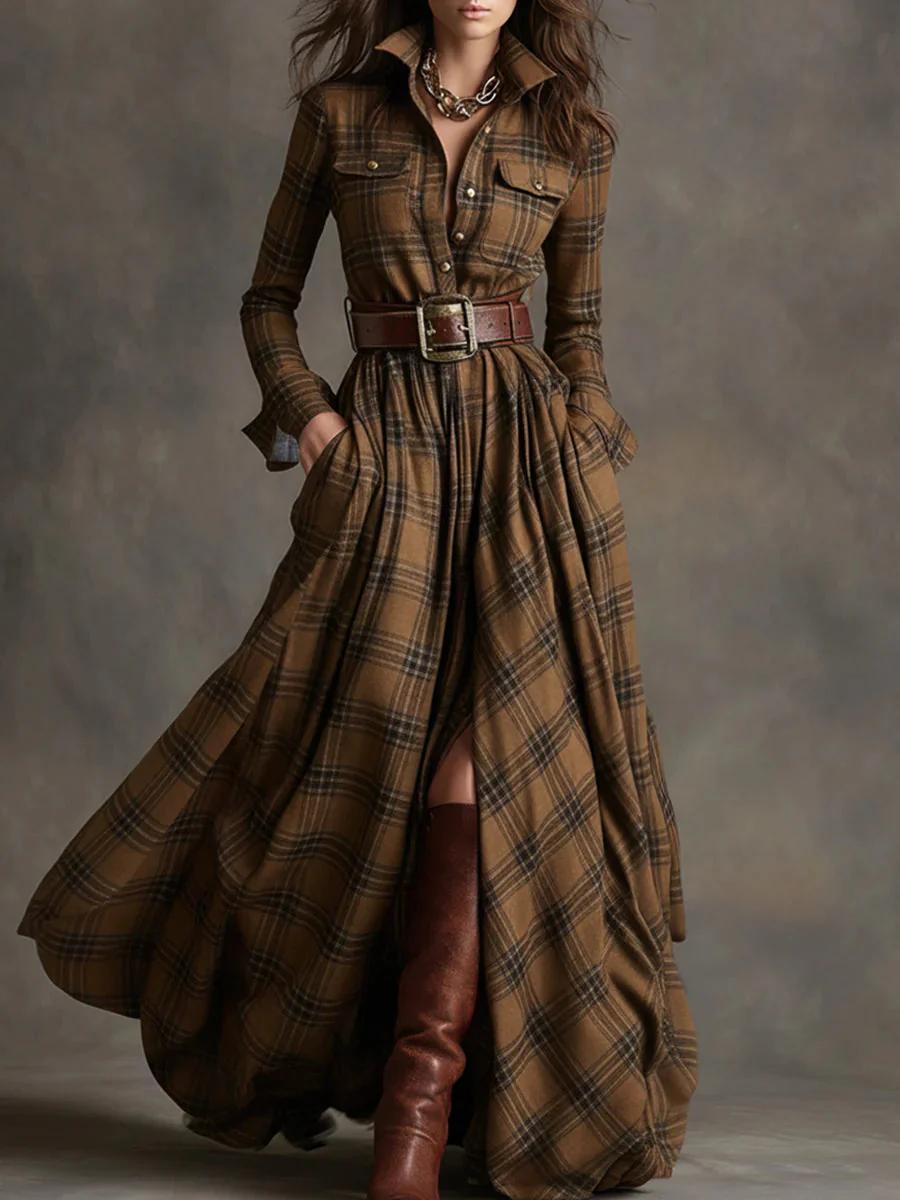 Scarlett™ | Vestido Camisero con Cinturón