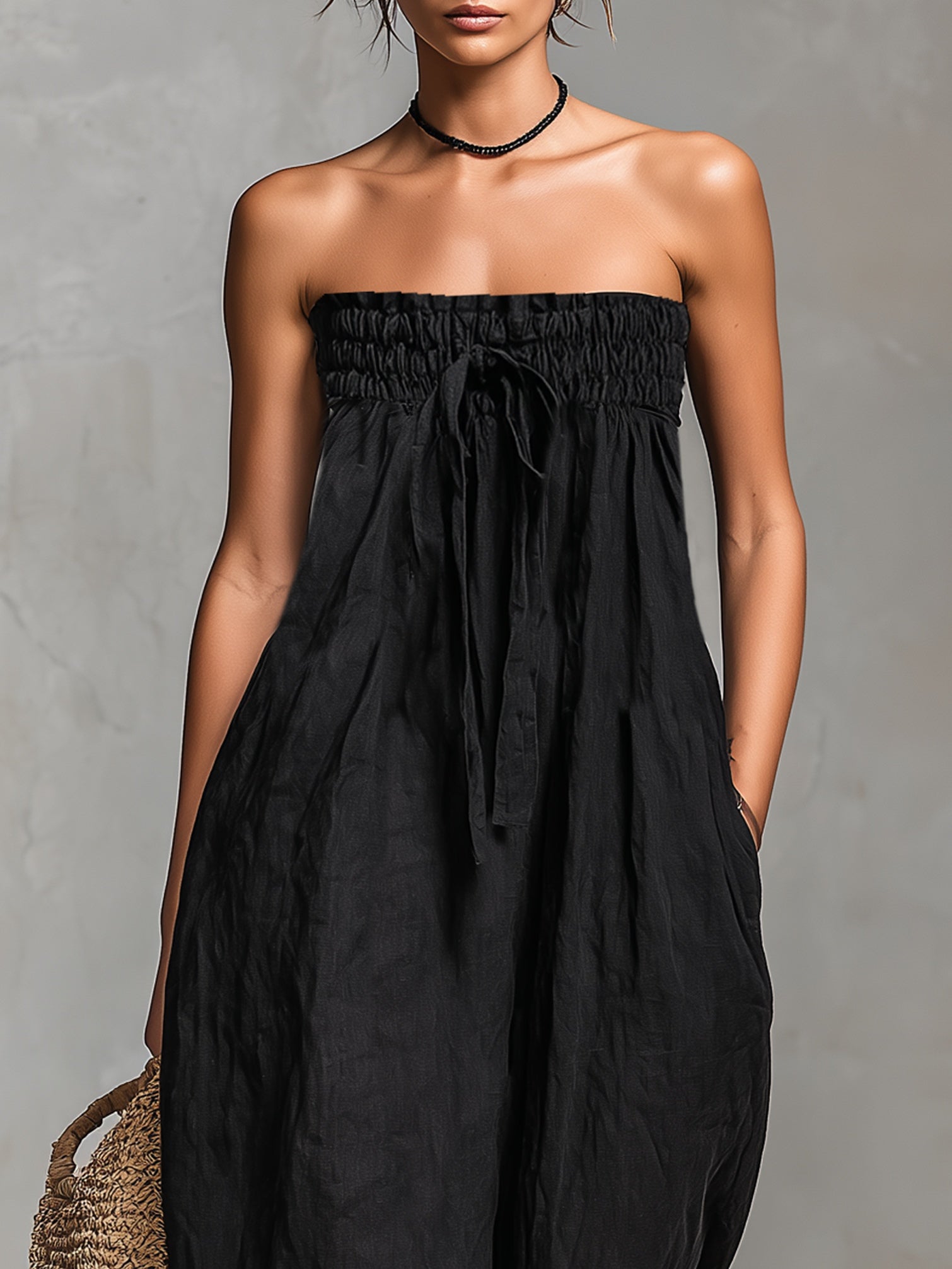 Nina™ || Jumpsuit elegante sin tirantes