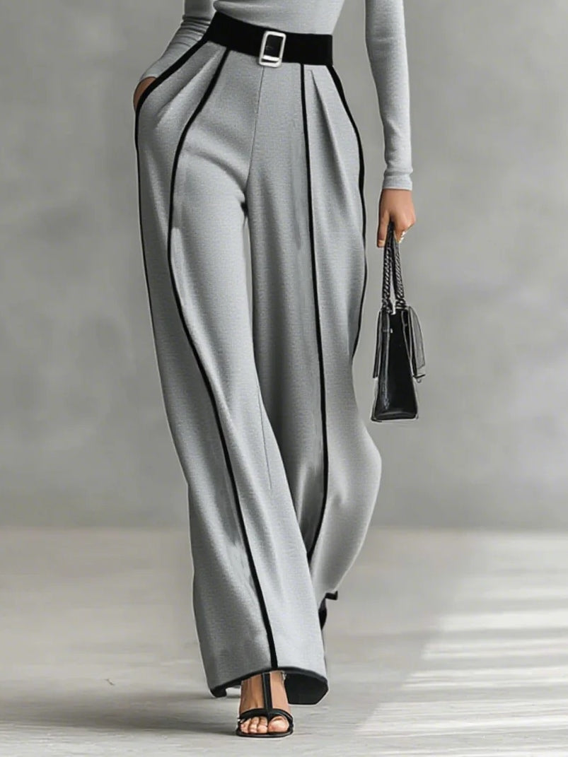 Vera™ || Elegante conjunto con detalle en contraste