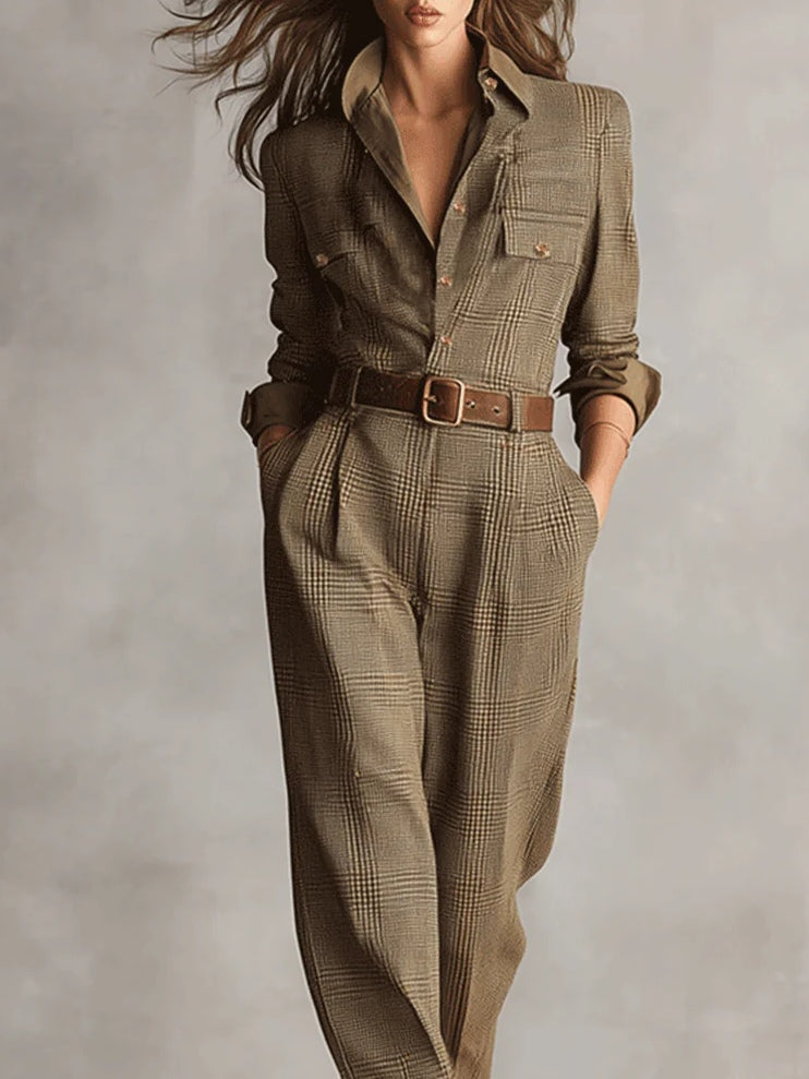 Anna™ || Mono elegante Geruite