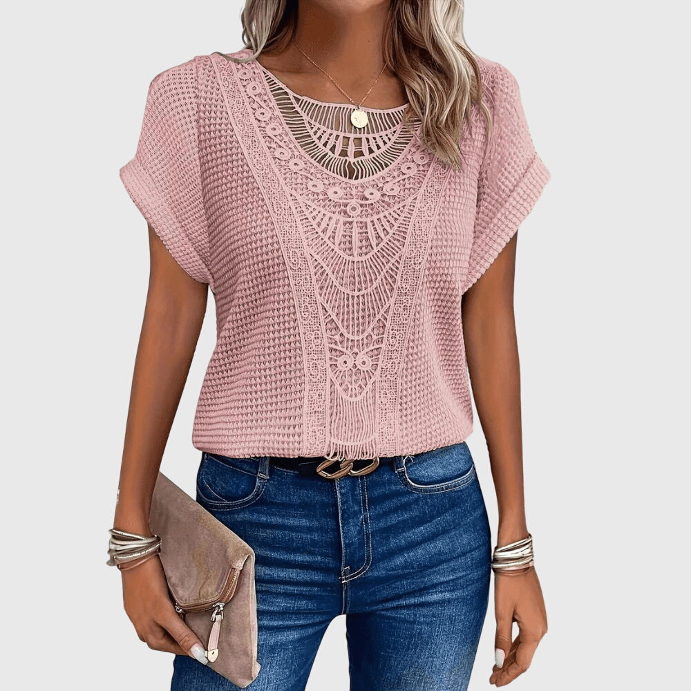 Pearl | Blusa Elegante Estilo Ibiza
