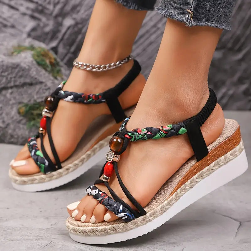 SANNE | Sandalias Confortables con Tacón Bajo para Cada Ocasión de Verano