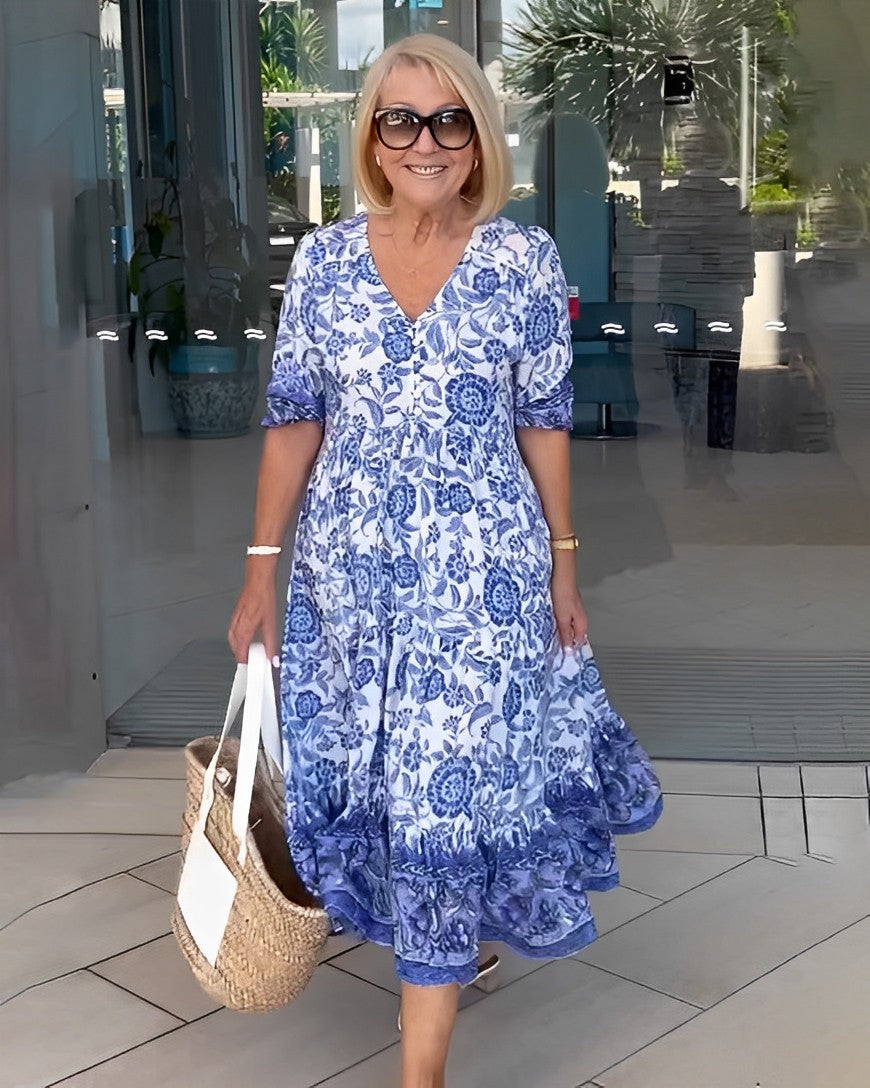 Madison – Vestido fluido ligero efecto favorecedor