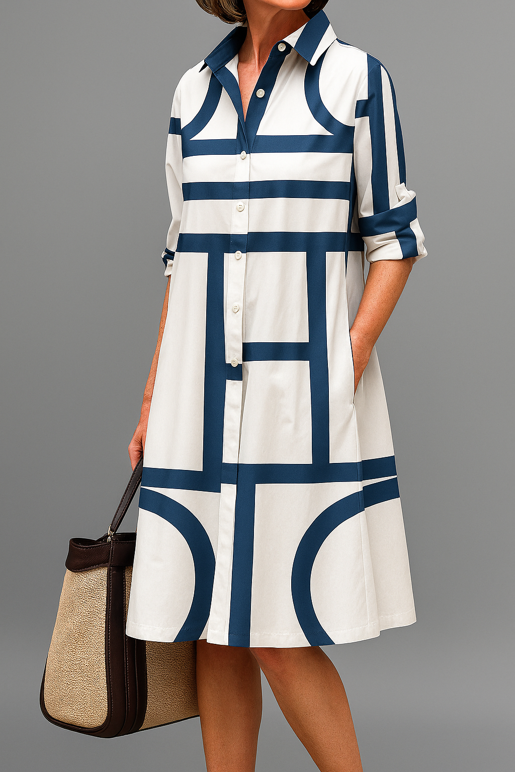 Siena™ | Vestido Midi Sofisticado
