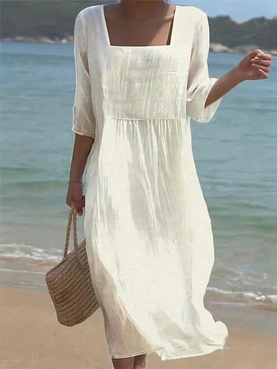 Vestido informal de mujer.